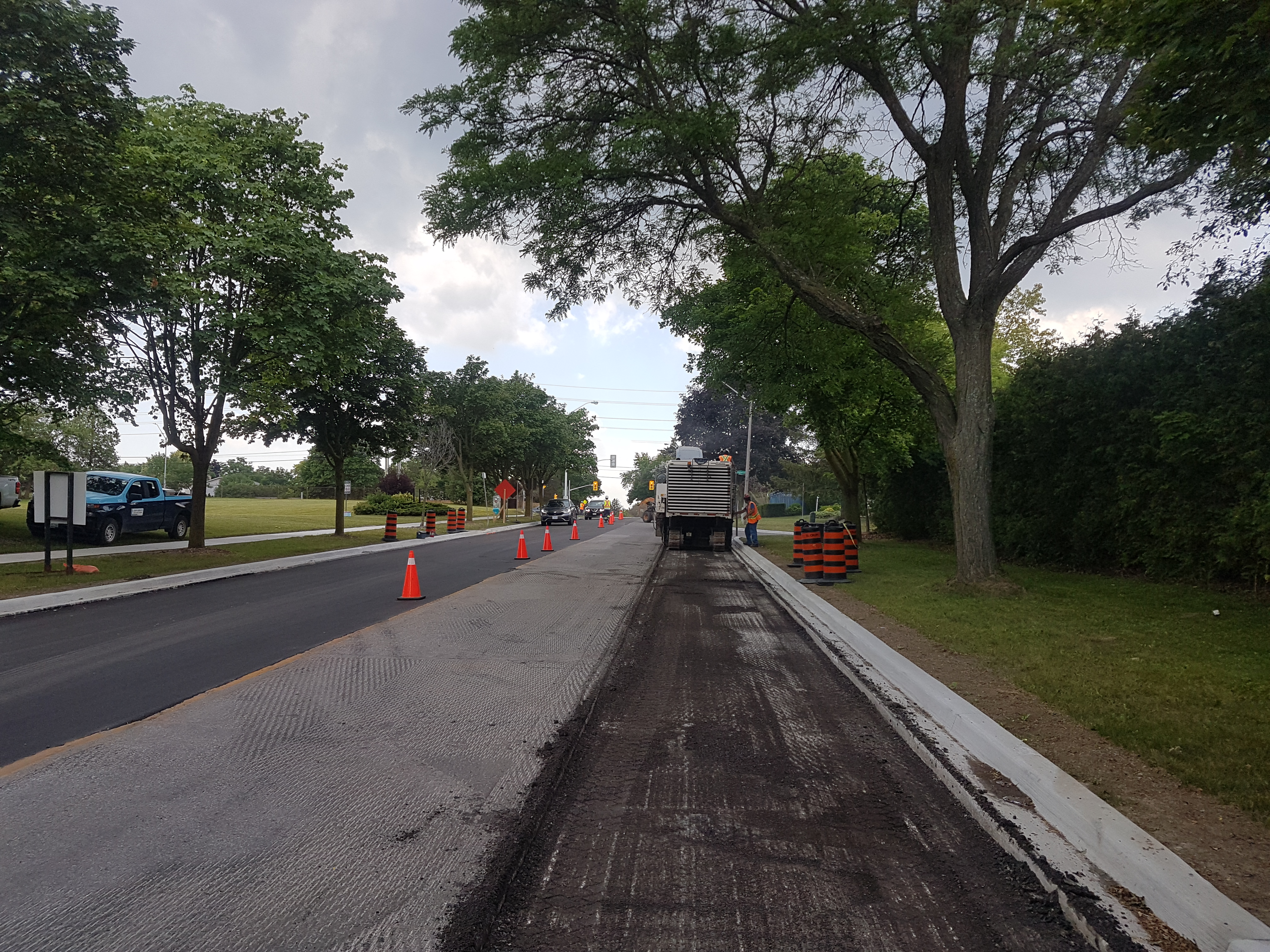 The City of Markham has invested in upgrades to local roads. 