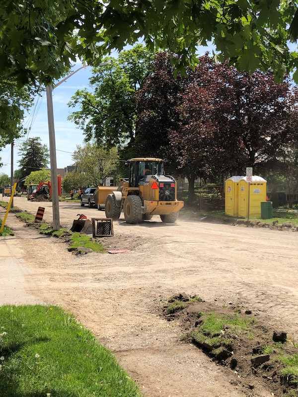 Greenfield Street in downtown Petrolia. 