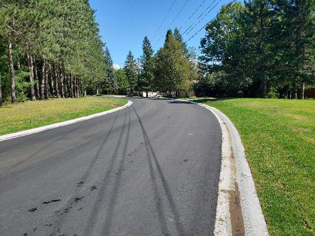 Echo Bay Road has been fully reconstructed in Huntsville. 