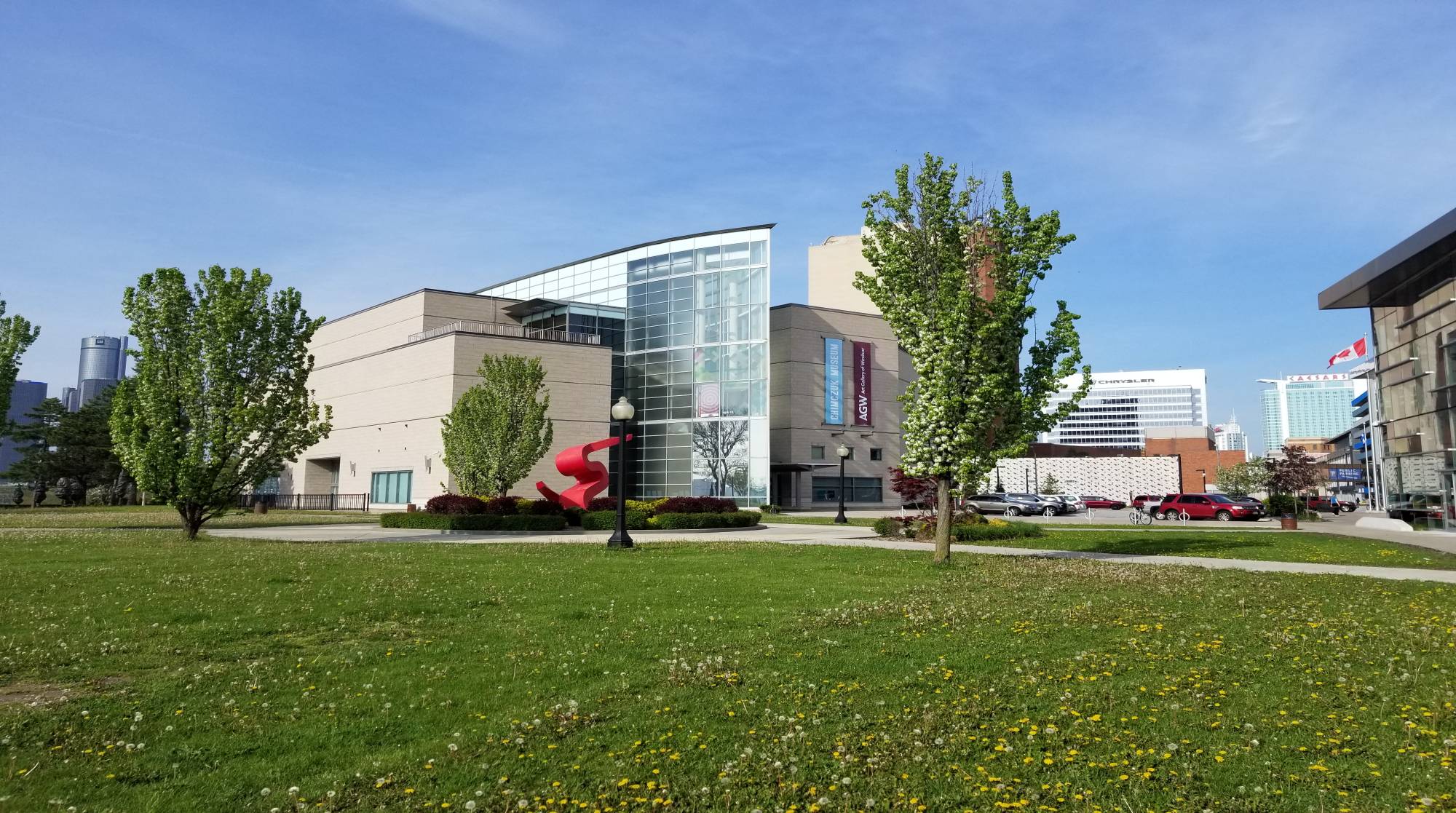 Exterior of the Art Gallery of Windsor