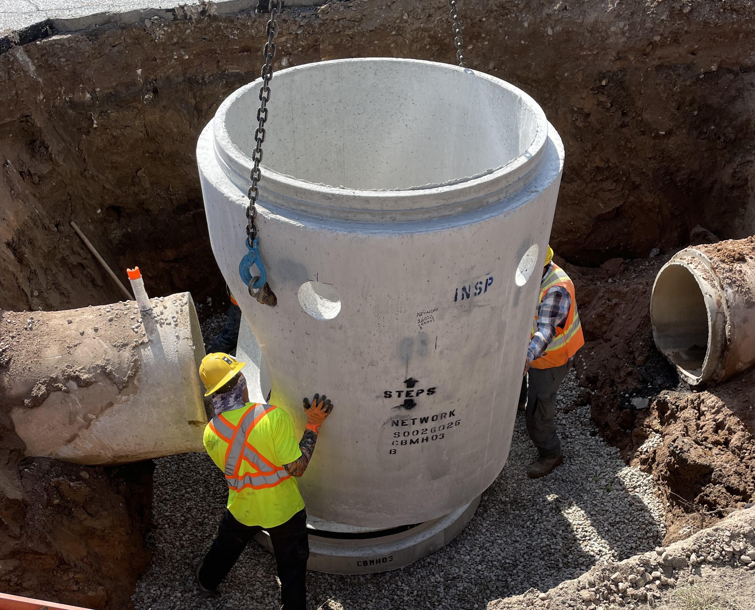 A large watermain