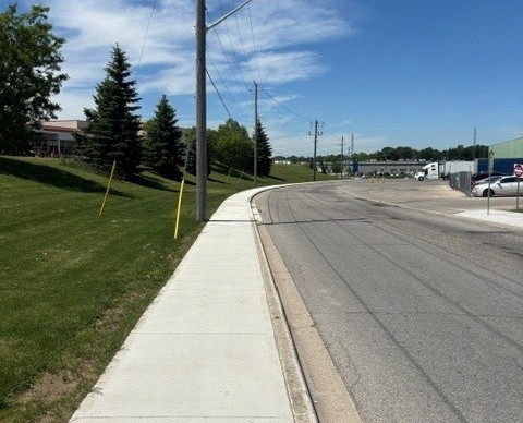 a sidewalk