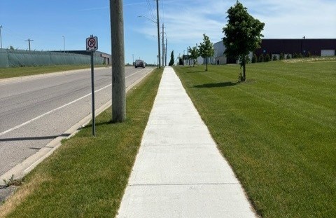 a sidewalk