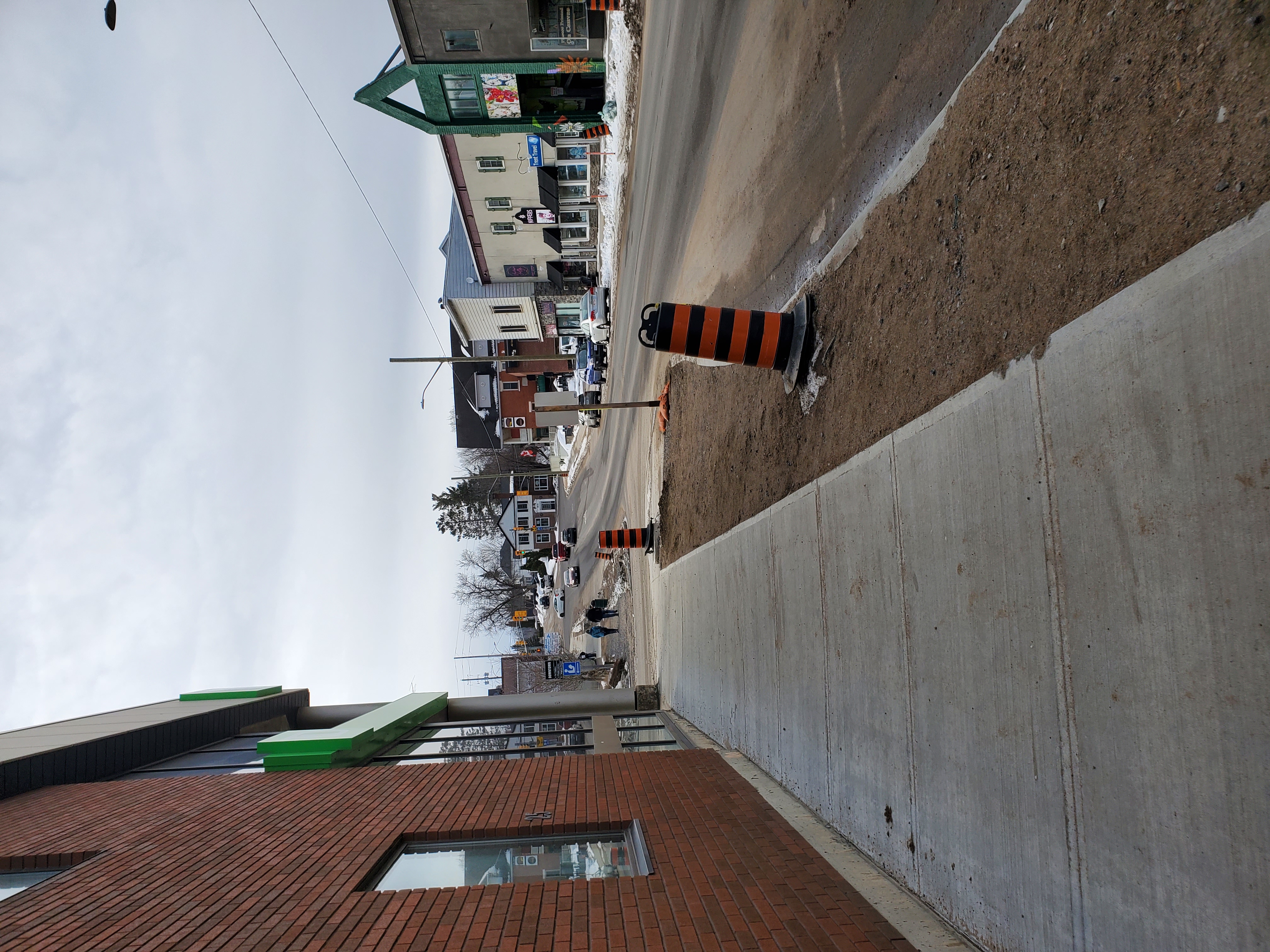 The Town of Bancroft's main street and downtown.