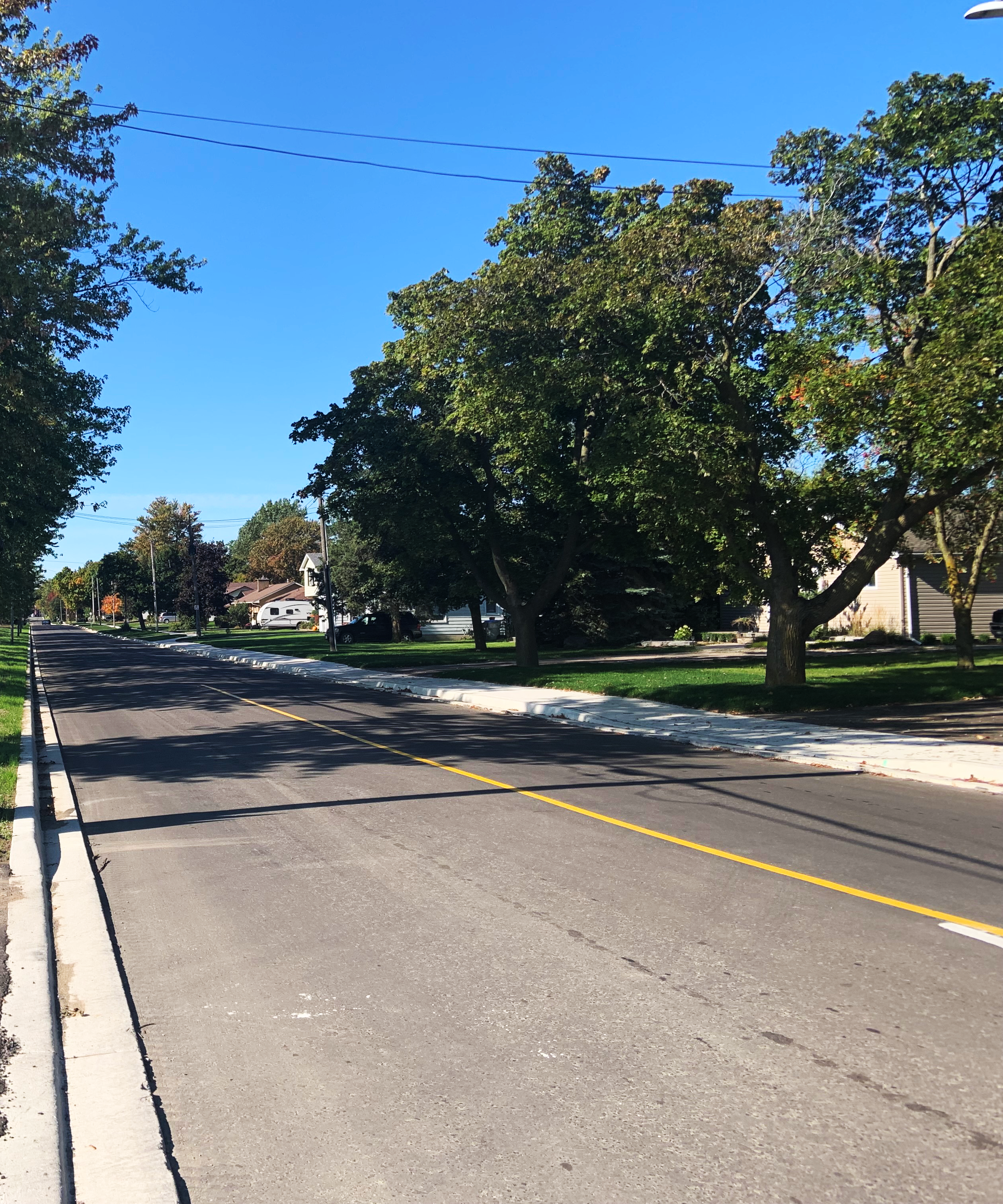 Lambton Shores completed important roadwork in 2021.