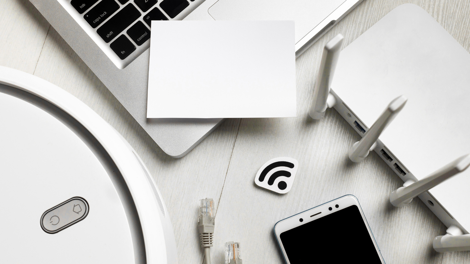Stock image of internet equipment.