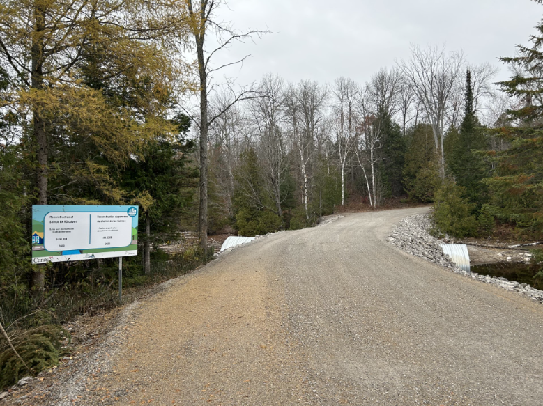 Salmon Lake Road in Trent Lakes, Ontario.