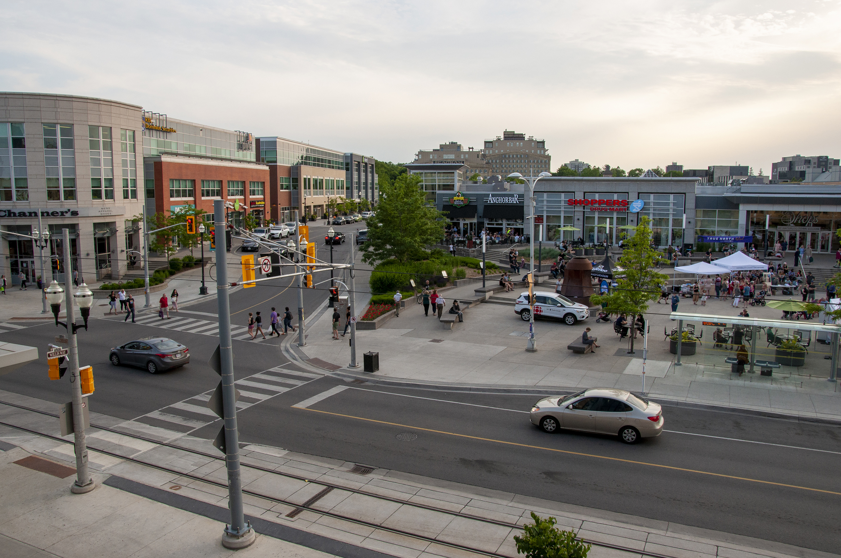 Image of Waterloo's Town Square
