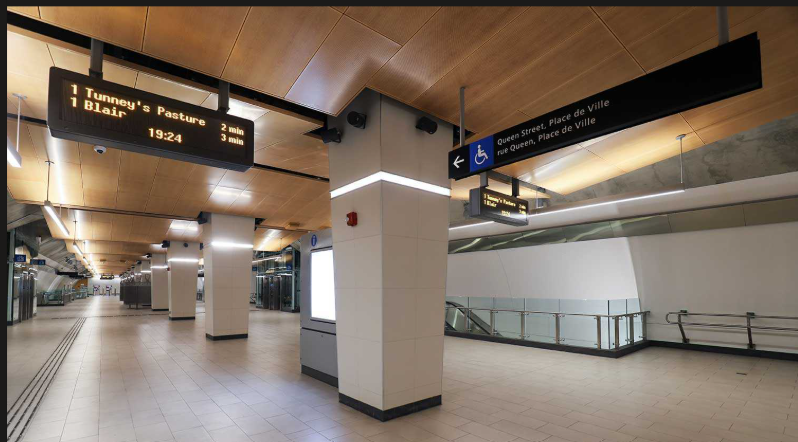 interior of station