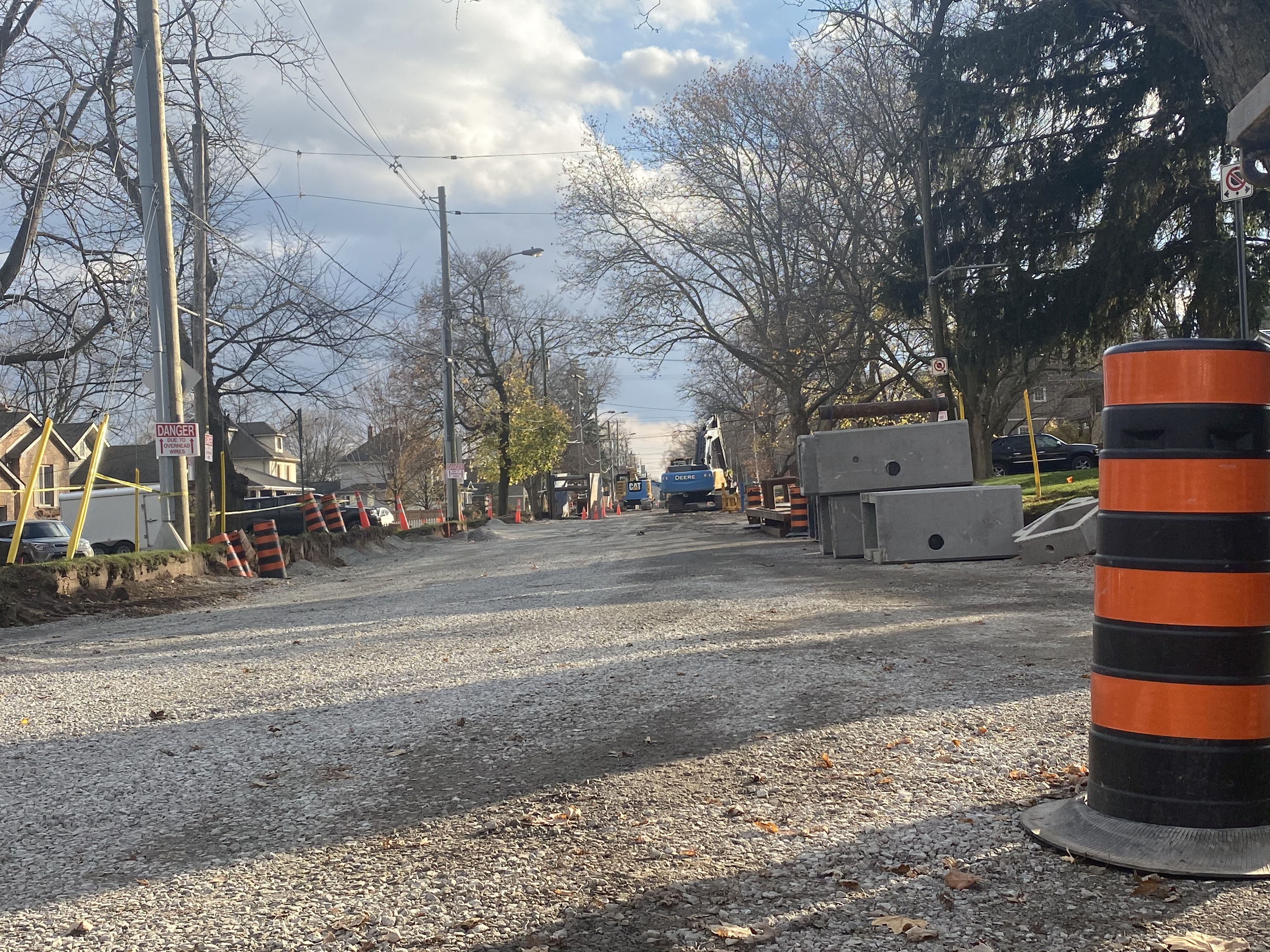 New storm drainage system