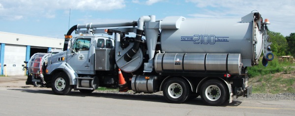 A city tanker truck