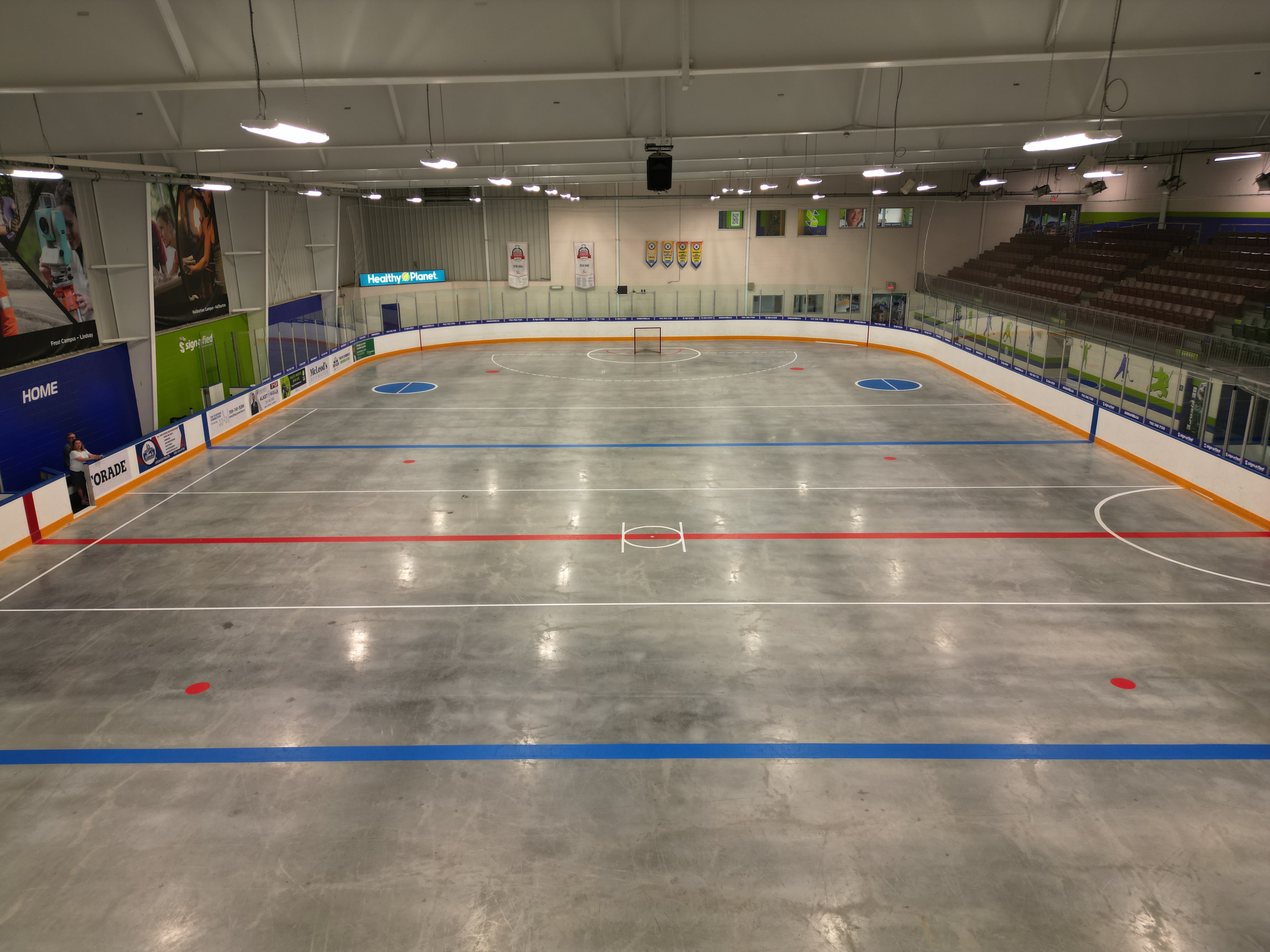 interior of arena