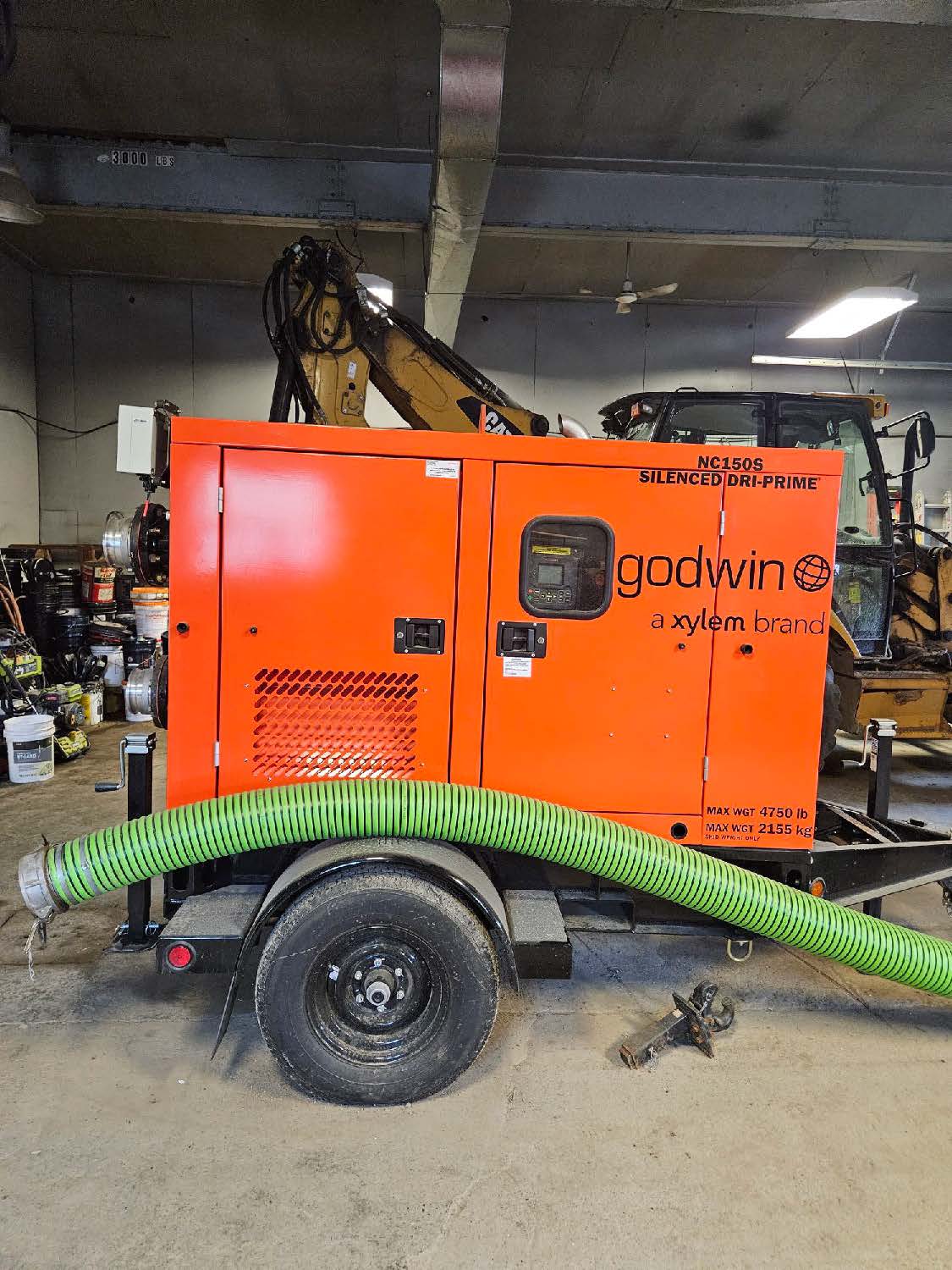 A dewatering pump