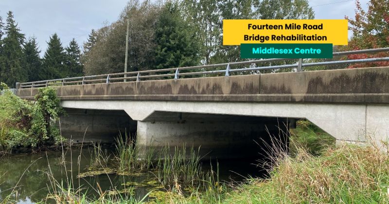 A concrete bridge over a river