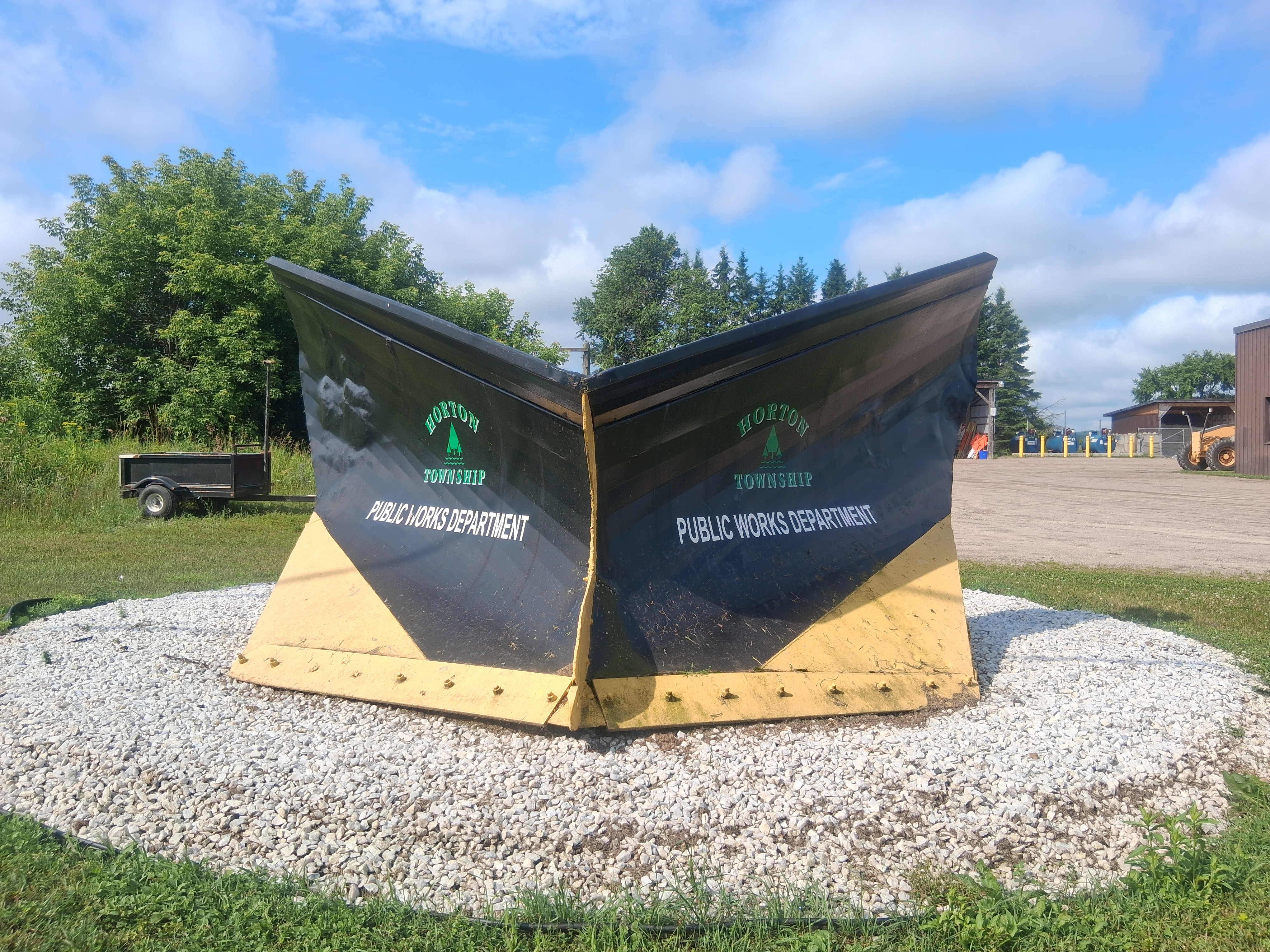 A plow