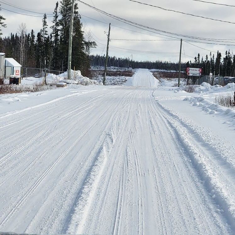 A roadway extension in Pickle Lake has connected the airport to Highway 599.