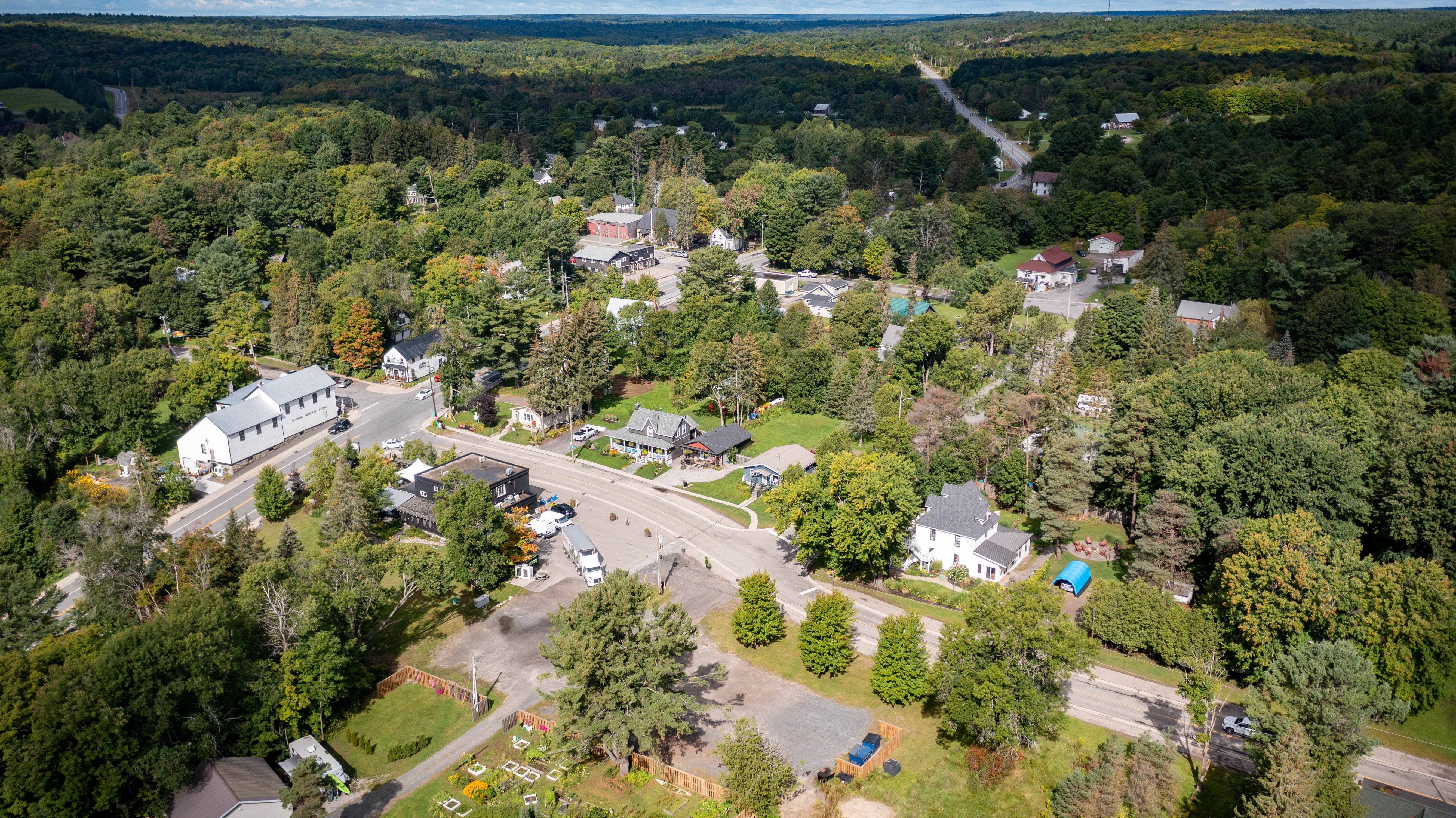 Bird's eye view of Seguin