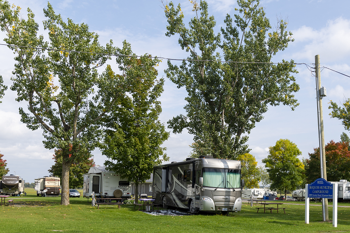Photo of RV at campground