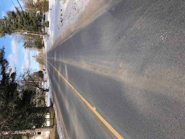 An image of Chemaushgon Road in Bancroft, Ontario.