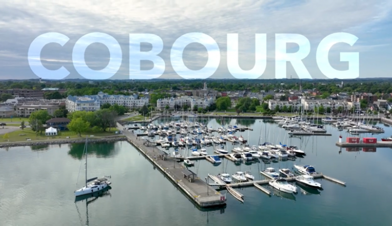 Panoramic shot of Cobourg