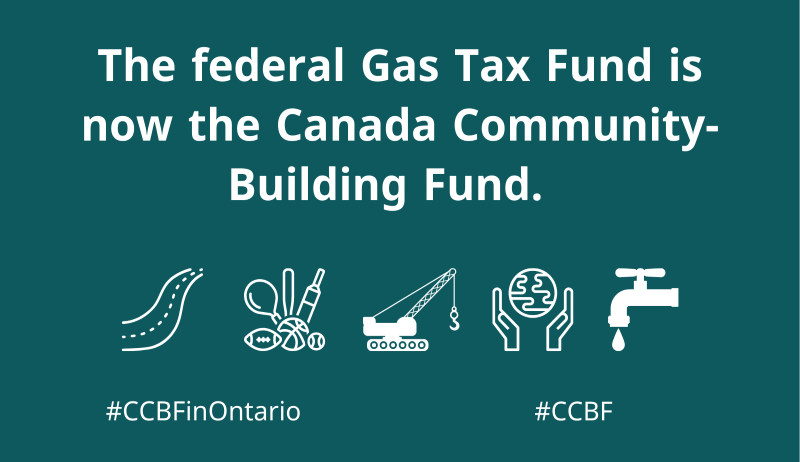 The federal Gas Tax Fund is now the Canada Community-Building Fund