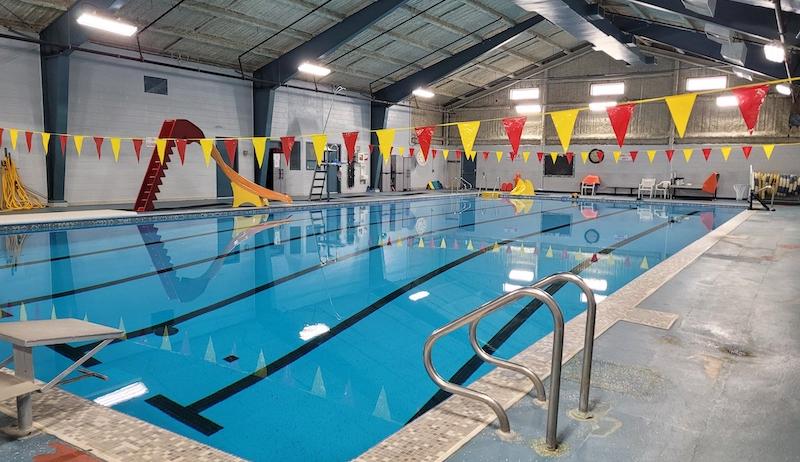 The Atikokan indoor pool. 
