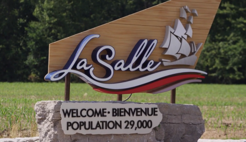 Screenshot from video about the Town of LaSalle's water meter replacement project.
