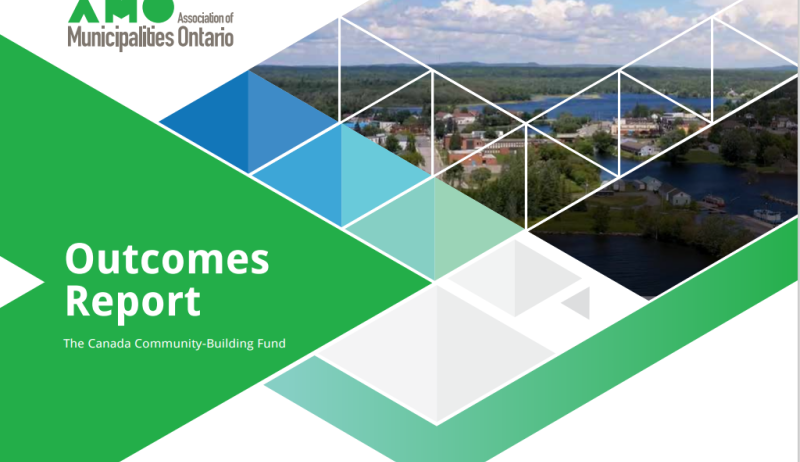 The cover of the CCBF 2023 Outcomes Report. 