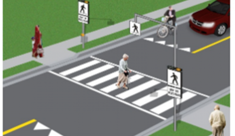 The Town of Port Hope will soon install two new crosswalks in the urban area. 