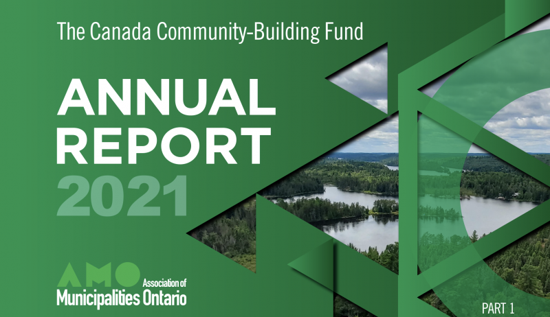 The cover page of the CCBF 2021 Annual Report. 