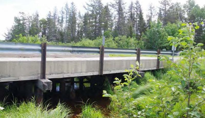 The current Caldwell Bridge, slated for replacement in 2022. 