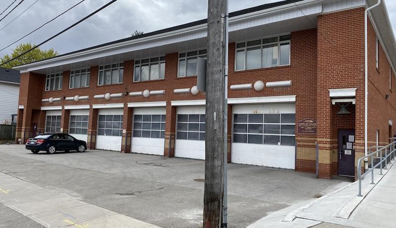 The current fire hall in downtown Bolton that will soon be a new community space. 