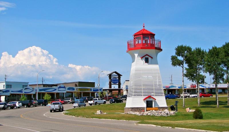 A photo of Terrace Bay, Ontario. 