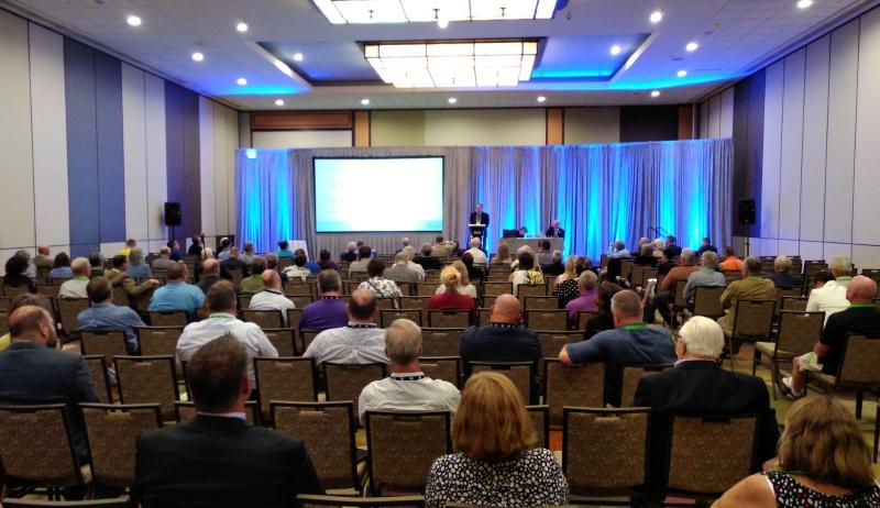 Photo showing the audience attending the concurrent session